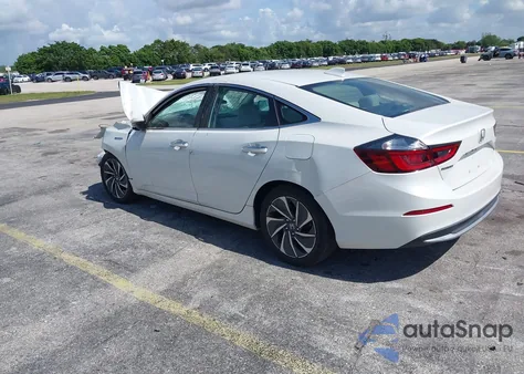 2020 Honda Insight Touring из США, поврежденный, VIN 19XZE4F98LE004931